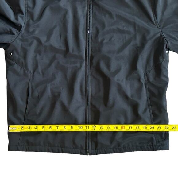 Men’s Black Collared Reaction Kenneth Cole Jacket Size G Mens Black Coat - Picture 9 of 12